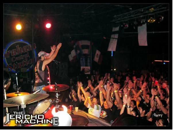 The Jericho Machine live on stage